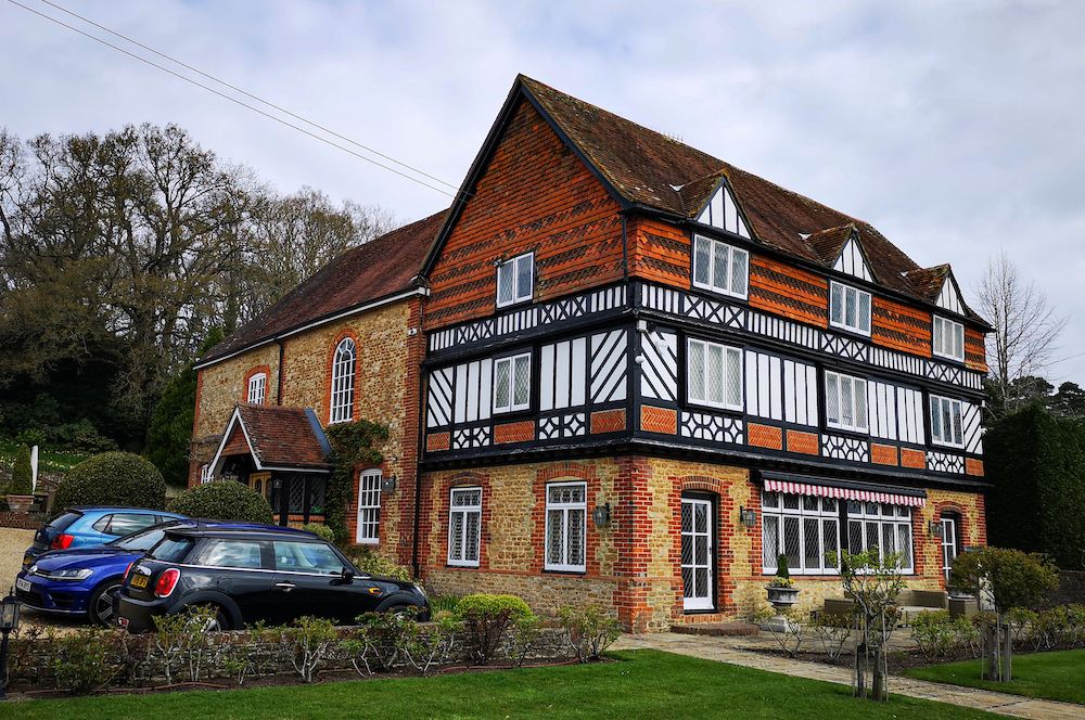 listed converted oast house sussex